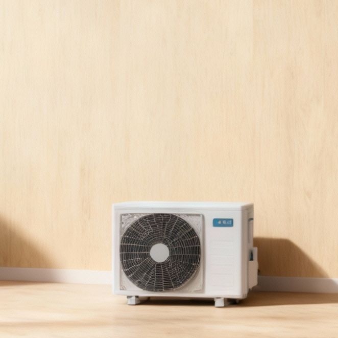 Kylsystem vid husväggen